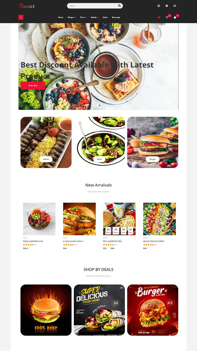 Bazar Template
