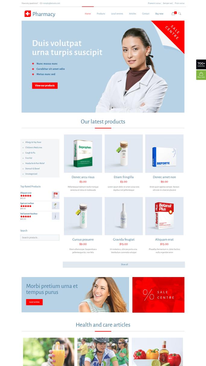 Pharmacy Template