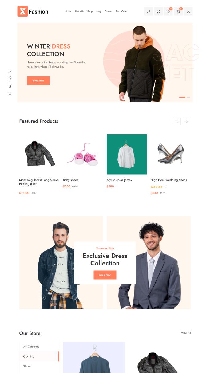 Hex Fashion Template