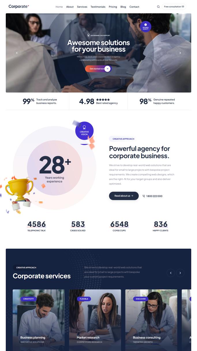 Corporate Template