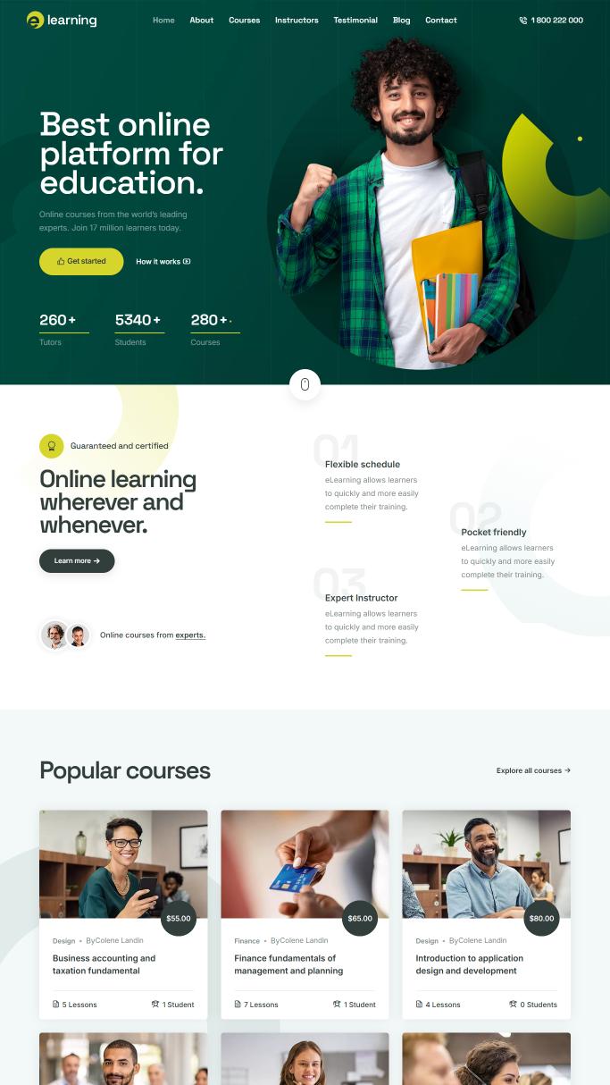 E-learning Template