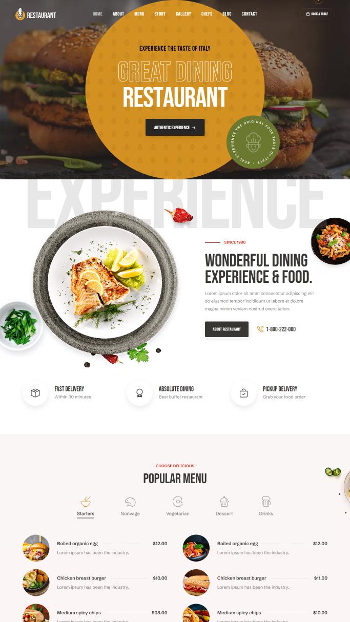 Restaurant Template