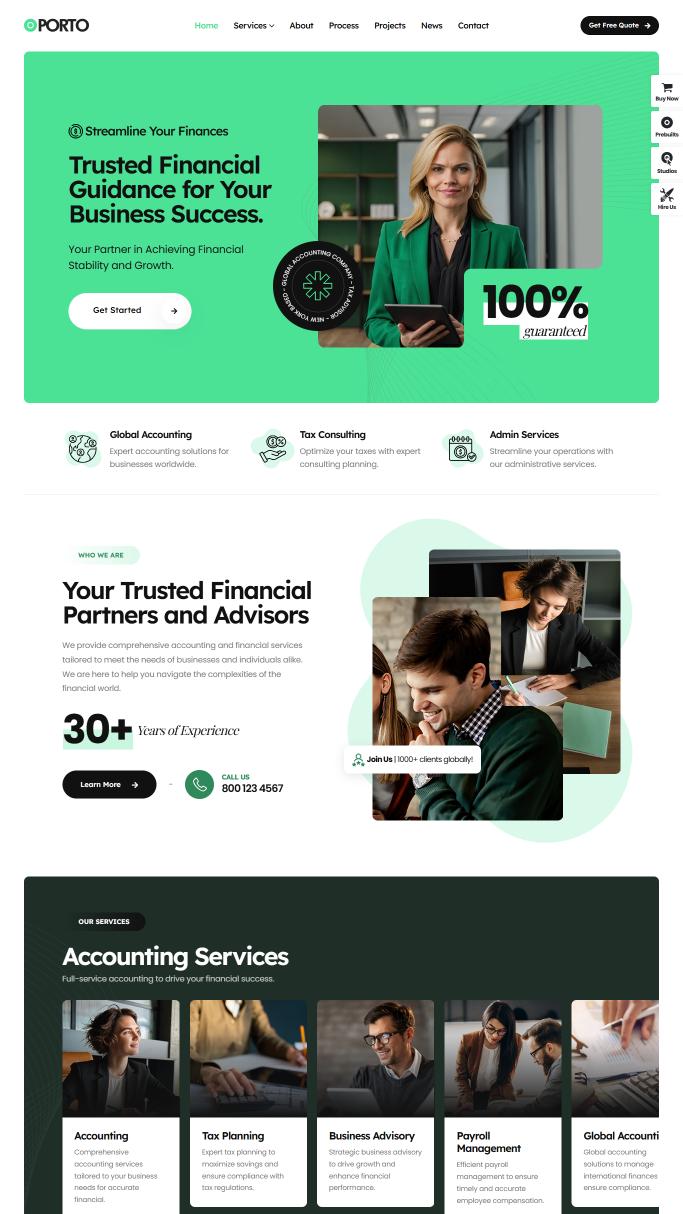 Porto Accounting Template